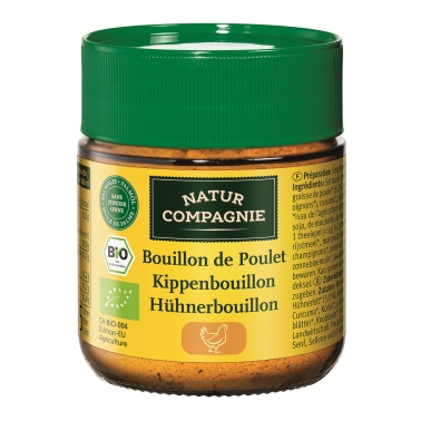 NATUR COMPAGNIE Hühnerbouillon Bio Glas 100g NATUR COMPAGNIE Hühnerbouillon Bio Glas 100g