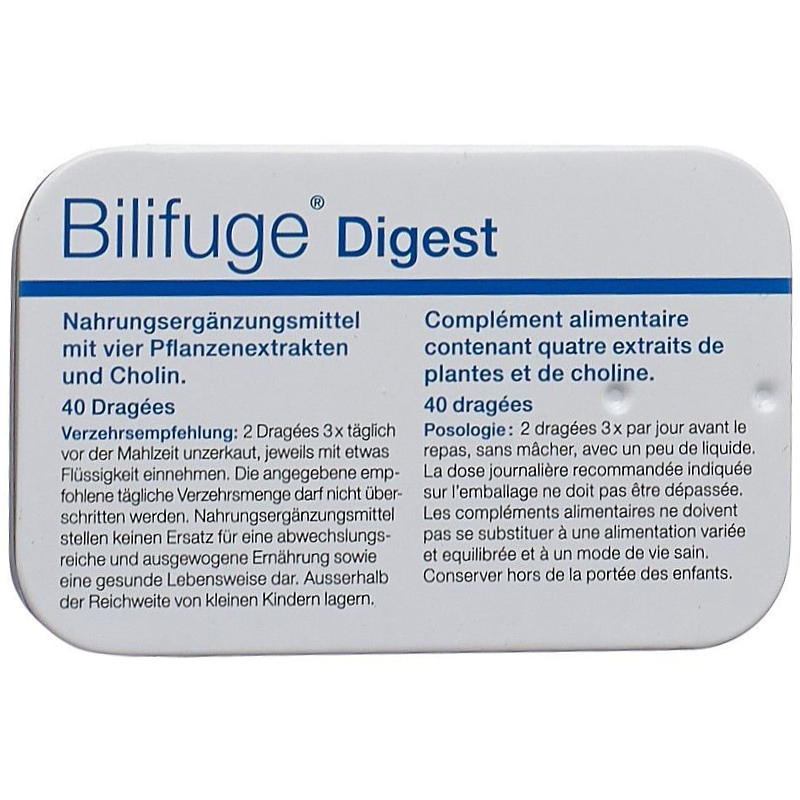 Bilifuge Digest Drag 40 Stück