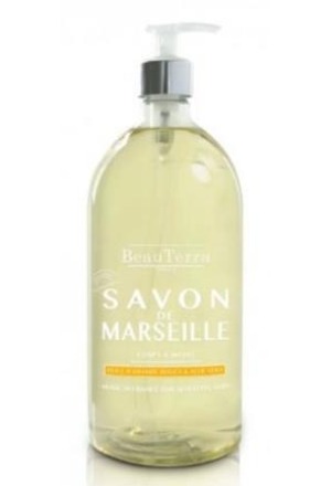 BeauTerra Flüssigseife Marseille surgras Mandel Disp 1000ml BeauTerra Flüssigseife Marseille surgras Mandel Disp 1000ml