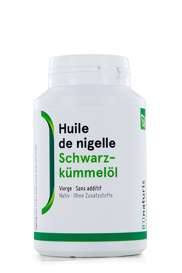 BIOnaturis Schwarzkümmelöl Kapseln 500mg 180 Stück BIOnaturis Schwarzkümmelöl Kapseln 500mg 180 Stück