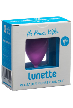 LUNETTE Menstruationstasse Gr1 lila
