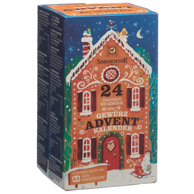 Sonnentor Adventkalender Gewürze deutsch BIO 24 Stück Sonnentor Adventkalender Gewürze deutsch BIO 24 Stück