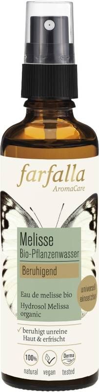 FARFALLA Bio-Pflanzenwasser Melisse Spr 75ml FARFALLA Bio-Pflanzenwasser Melisse Spr 75ml