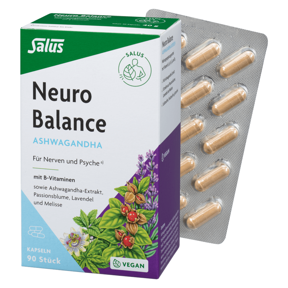 Salus® Neuro Balance Ashwagandha Kapseln 30 Stück Salus® Neuro Balance Ashwagandha Kapseln 30 Stück