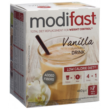 MODIFAST Drink Vanille 8 x 55g MODIFAST Drink Vanille 8 x 55g
