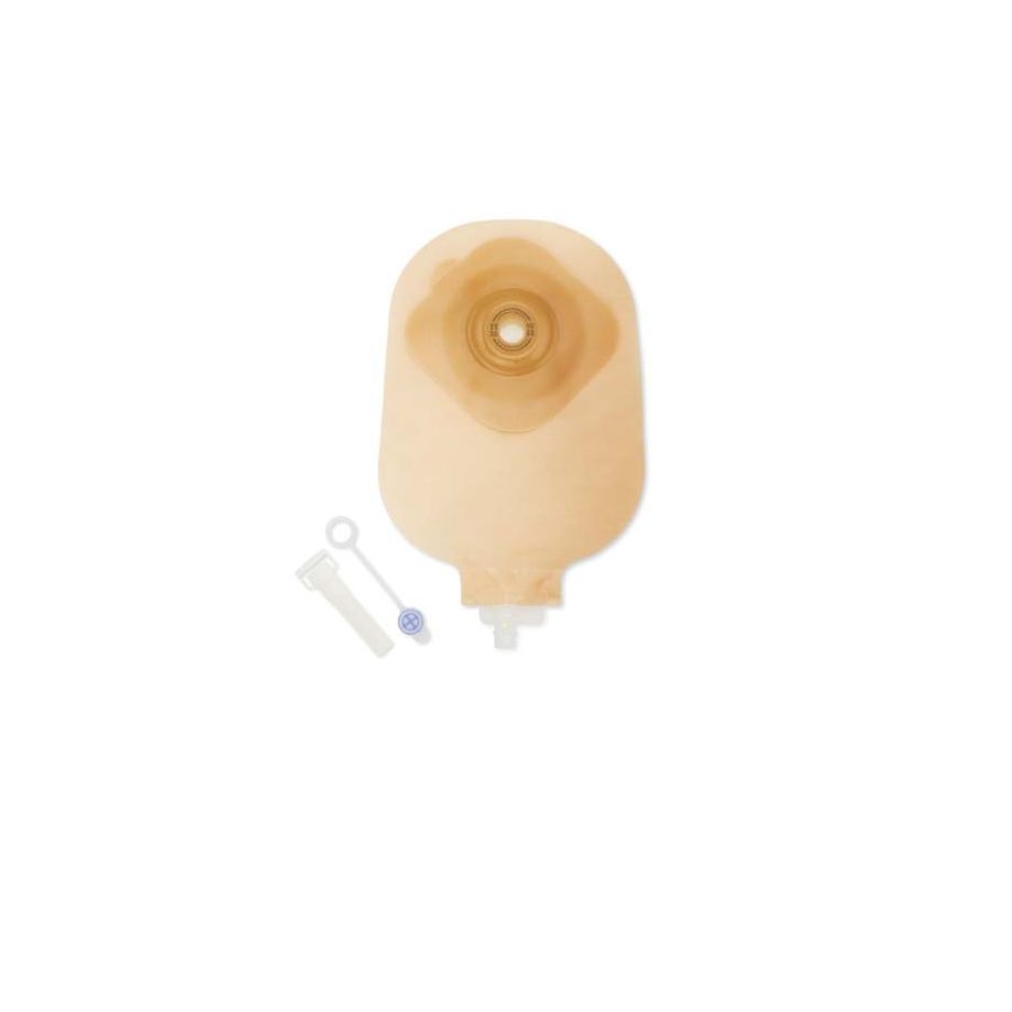 Sauer Beinbeutel 1.3l 12cm Schiebehahn Adapter unsteril 10 Stück