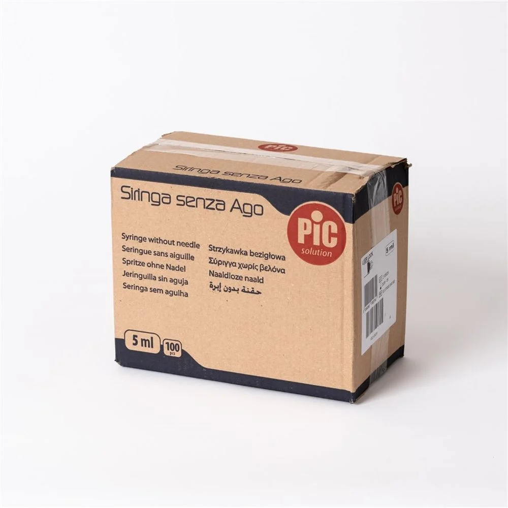 PIC SOLUTION Einmalspri 5ml Luer zent 100 Stück