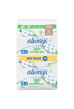 ALWAYS Ultra Binde Cot Night BigP (neu) 16 Stk