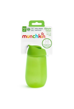 MUNCHKIN Simple Clean Trinkhalm Flasche 296ml