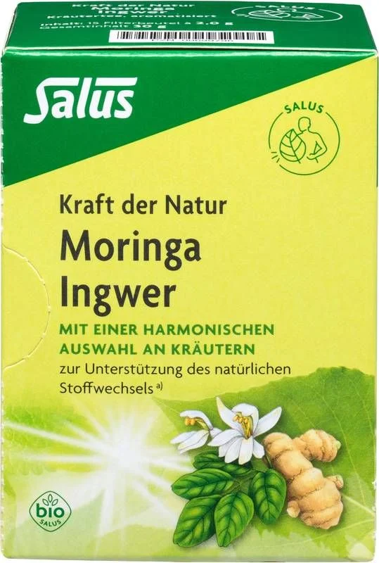 Salus® Tee Moringa Ingwer Bio Btl 15 Stück Salus® Tee Moringa Ingwer Bio Btl 15 Stück