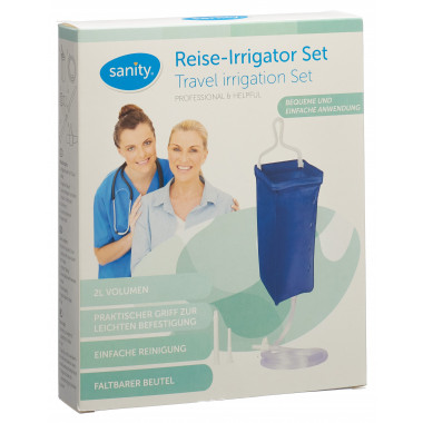 Sanity Irrigator Reise Set komplett 2L Btl Sanity Irrigator Reise Set komplett 2L Btl