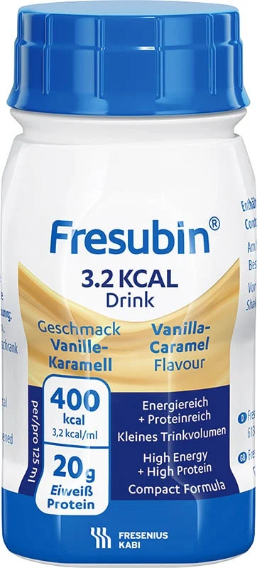 Fresubin 3.2 kcal Drink Vanille Caramel 4 x 125ml
