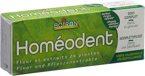 Homeodent Zahn- und Zahnfleischpflege komplett Chlorophyll 75ml