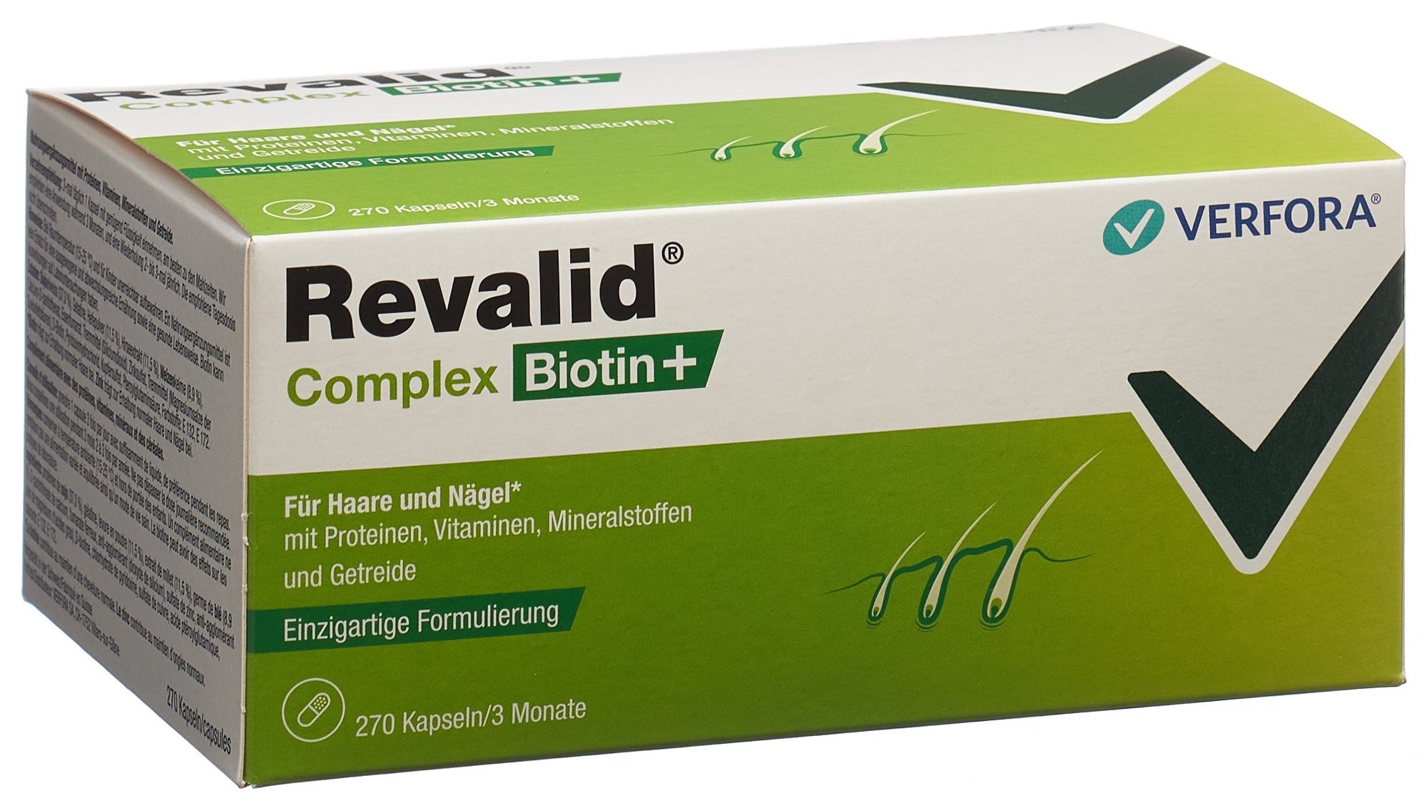 Revalid Complex Biotin+ Kapseln 270 Stück Revalid Complex Biotin+ Kapseln 270 Stück