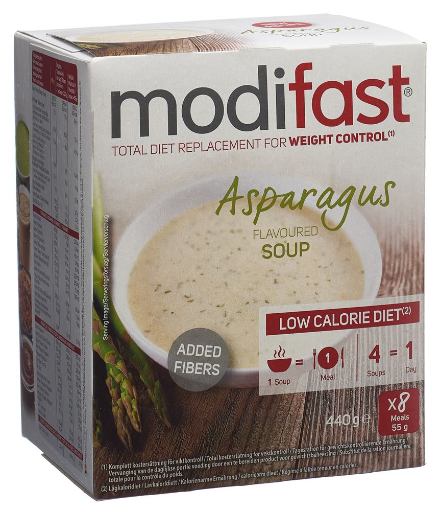 MODIFAST Suppe Spargel 8 x 55g