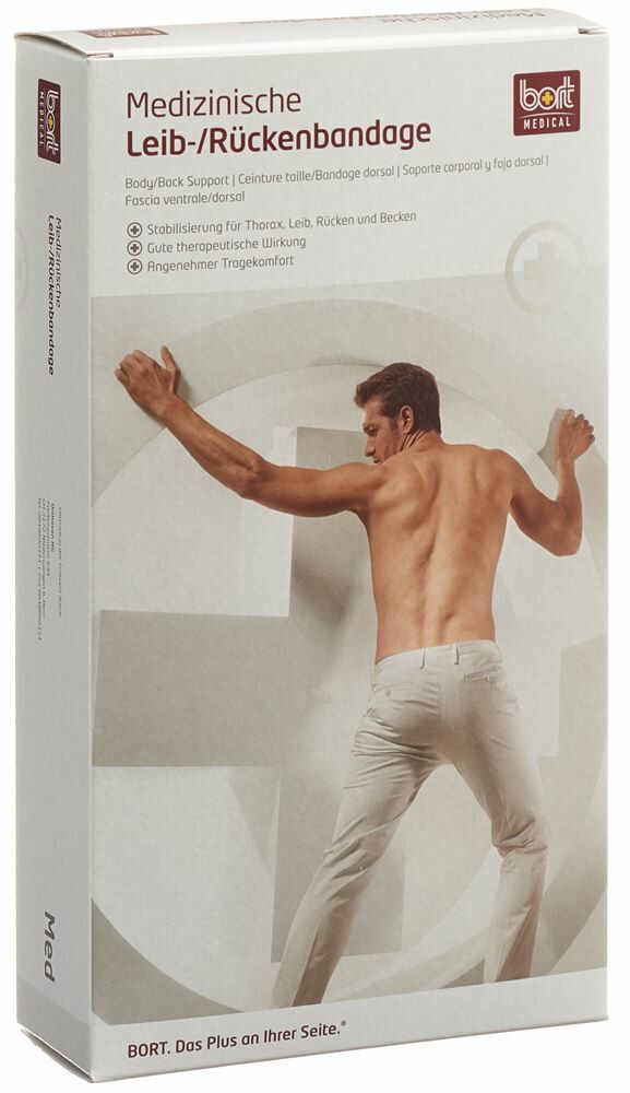 BORT Rippengürtel Herren 16cm L -112cm weiss BORT Rippengürtel Herren 16cm L -112cm weiss