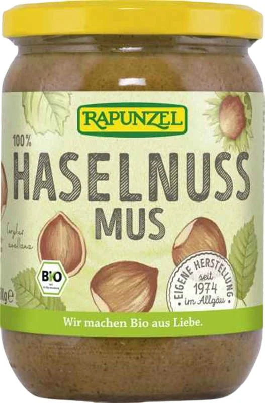 Rapunzel Haselnussmus Glas 500g Rapunzel Haselnussmus Glas 500g