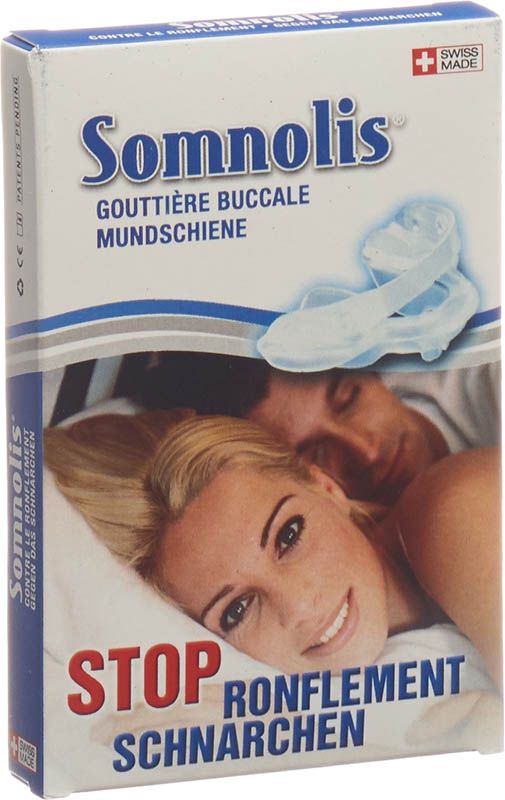 Somnolis Mundschiene gegen das Schnarchen