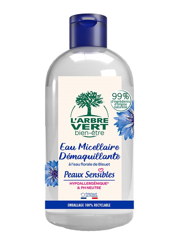 L'ARBRE VERT Mizellenwasser empfindliche Haut FR 500ml