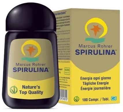 Marcus Rohrer Spirulina Tabl Glasflasche 180 Stück Marcus Rohrer Spirulina Tabl Glasflasche 180 Stück