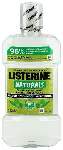 Listerine Naturals Zahnfleisch-Schutz Flasche 500ml Listerine Naturals Zahnfleisch-Schutz Flasche 500ml