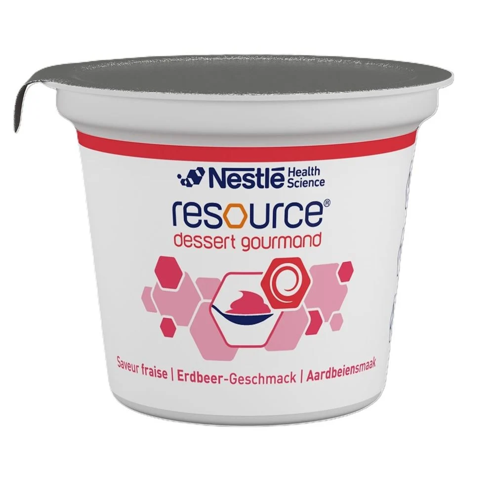 Resource Dessert Gourmand Erdbeer 4 Cup 125g