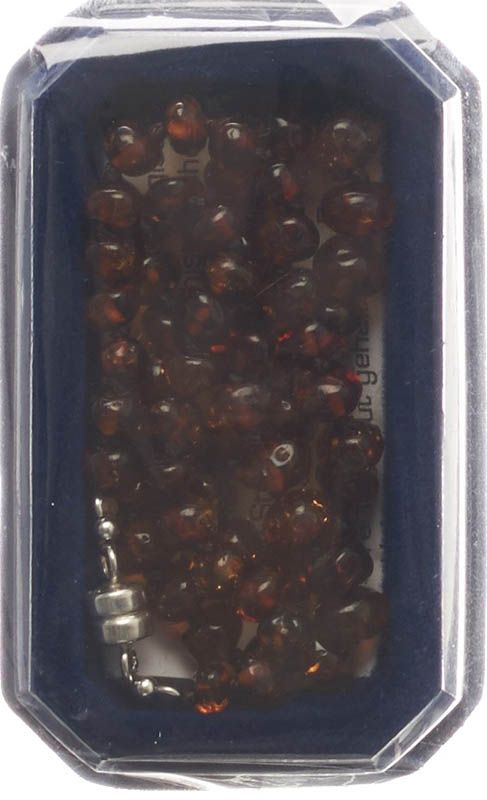 AMBERSTYLE Bernstein 36cm cognac dunkel Magnet