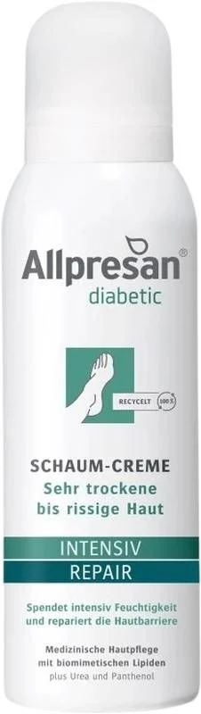 ALLPRESAN diabet Schaum Creme Intensive Repair 125ml