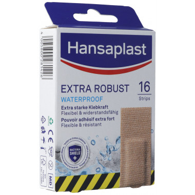 Hansaplast Extra Robust Strips 16 Stück