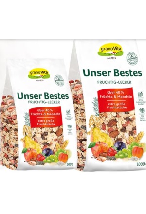 GRANOVITA Fruchtig Müesli konv unser Bestes 1kg