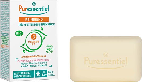Puressentiel Rückfettende Seife 100g Puressentiel Rückfettende Seife 100g
