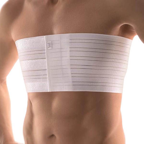 BORT elastischer Rippengurt L Herren weiss BORT elastischer Rippengurt L Herren weiss