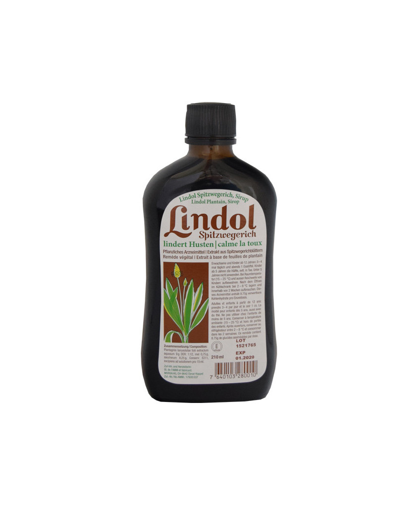 Lindol Spitzwegerich 210ml Lindol Spitzwegerich 210ml