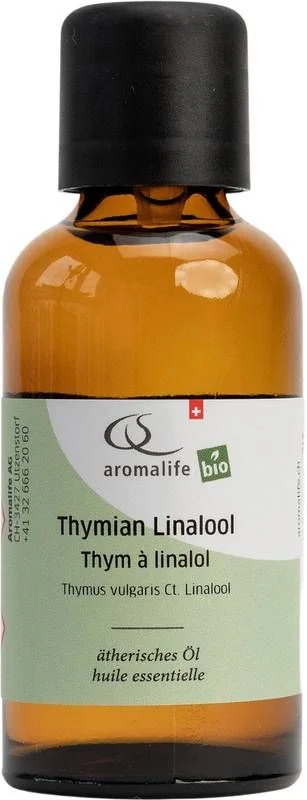 Aromalife Thymian Linalool Äth/Öl BIO Fl 50ml Aromalife Thymian Linalool Äth/Öl BIO Fl 50ml