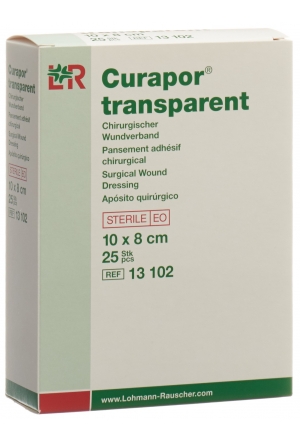 Curapor Wundverband 8x10cm transparent 25 Btl Curapor Wundverband 8x10cm transparent 25 Btl