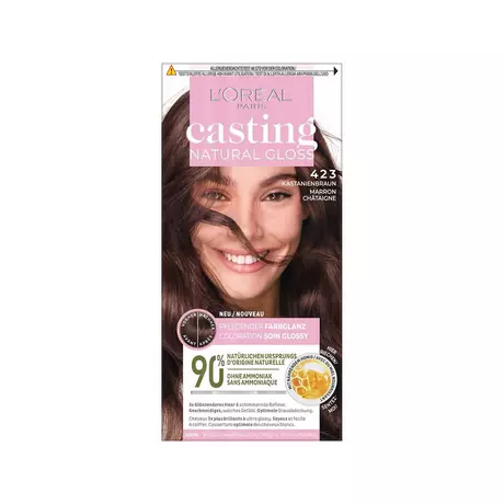 L'Oréal Paris CASTING Natural Gloss Coloration 423 Brown Noisette