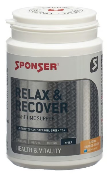 SPONSER® Relax&Recover Orange-Peach Ds 120g SPONSER® Relax&Recover Orange-Peach Ds 120g