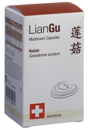 LianGu Reishi Mushrooms Kapseln 180 Stück LianGu Reishi Mushrooms Kapseln 180 Stück