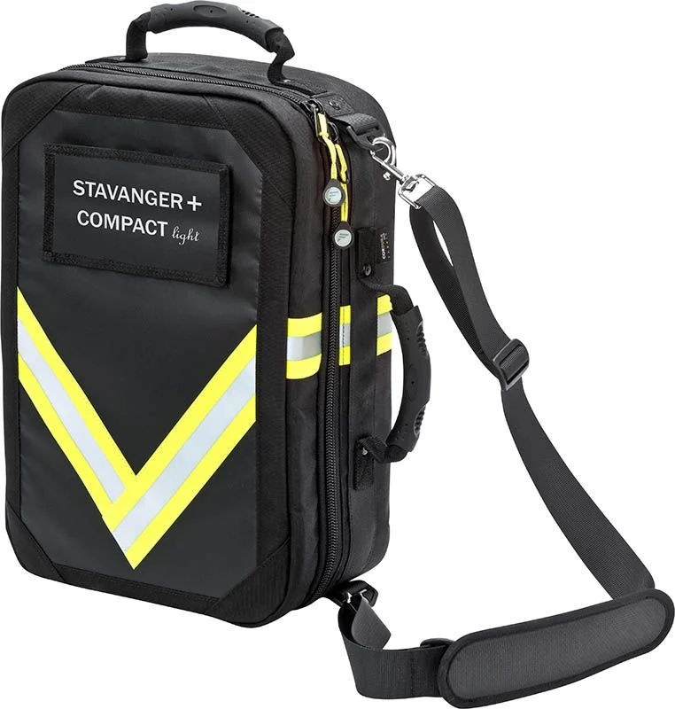 STAVANGER + COMPACT light Rettungsrucksack schwarz