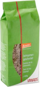 Vanadis Leinsamen geschrotet 400 g Vanadis Leinsamen geschrotet 400 g