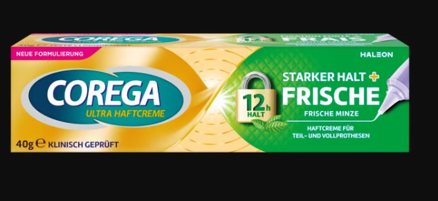 Corega ULTRA Haftcreme starker Halt+Frische 40g