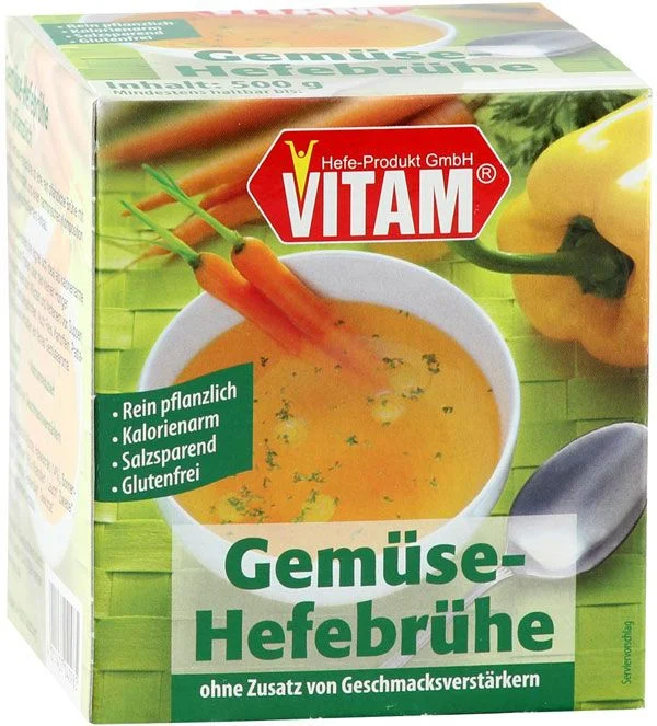 VITAM Hefebouillon Paste Gemüse glutenfrei Ds 500g