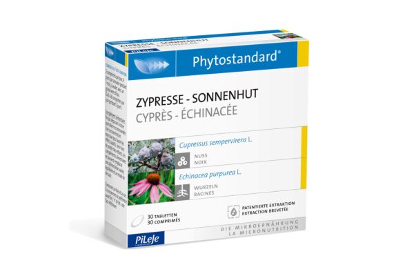 Phytostandard Zypresse-Sonnenhut Tabletten 30 Stück Phytostandard Zypresse-Sonnenhut Tabletten 30 Stück