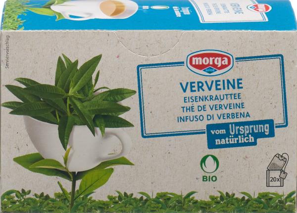 MORGA Eisenkrauttee m/H Bio Knospe Btl 20 Stück MORGA Eisenkrauttee m/H Bio Knospe Btl 20 Stück