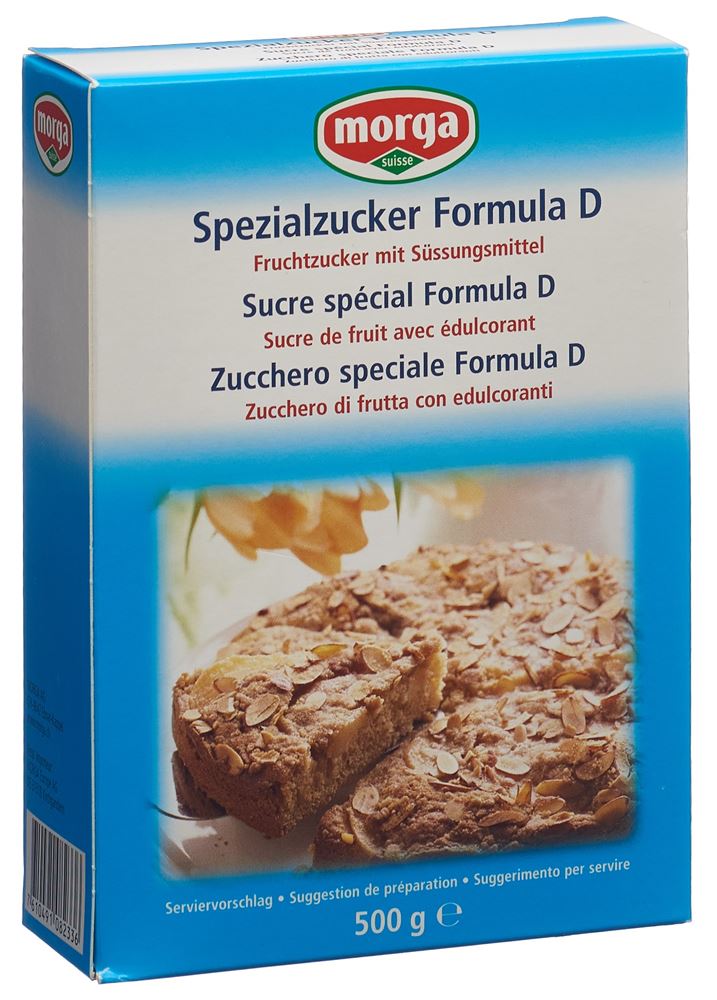 MORGA Spezialzucker Formula D 500g