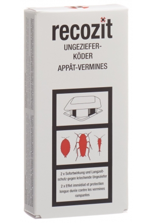 recozit Ungeziefer Köderdose 2 Stück recozit Ungeziefer Köderdose 2 Stück