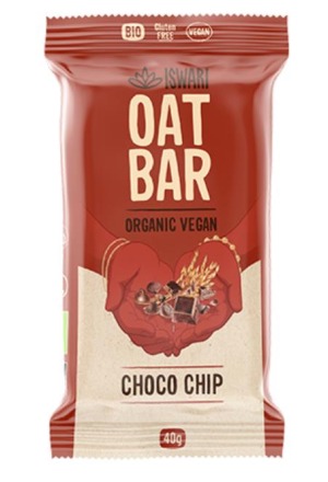 ISWARI Hafer Riegel Choco Chip BIO Btl 40g ISWARI Hafer Riegel Choco Chip BIO Btl 40g
