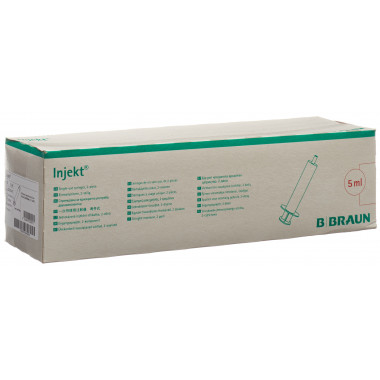B. Braun Injekt Spritze 5ml Luer-Lock 100 Stück