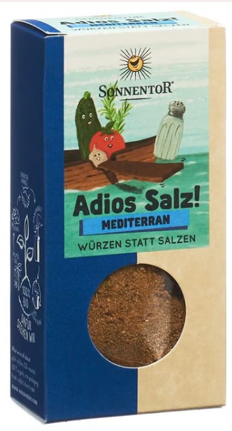 Sonnentor Adios Salz! Mediterran Gemüse BIO 50g Sonnentor Adios Salz! Mediterran Gemüse BIO 50g