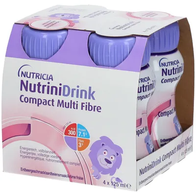 NUTRINI DRINK Compact MF Neutral 4 x 125ml